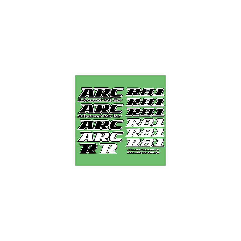 ARC R8.1 Decal ARC R8.1 Decal
