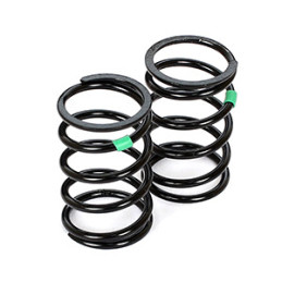 Shock Spring Rear (Green) (2)