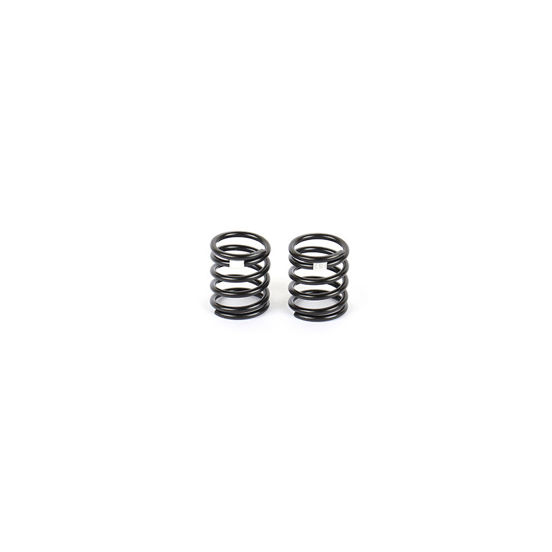 Shock Spring Short-Big Bore C9.0 (White) (2) Shock Spring Short-Big Bore C9.0 (White) (2)