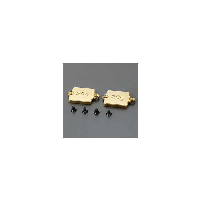 R8.0 Chassis Weight 20g (2) R8.0 Chassis Weight 20g (2)