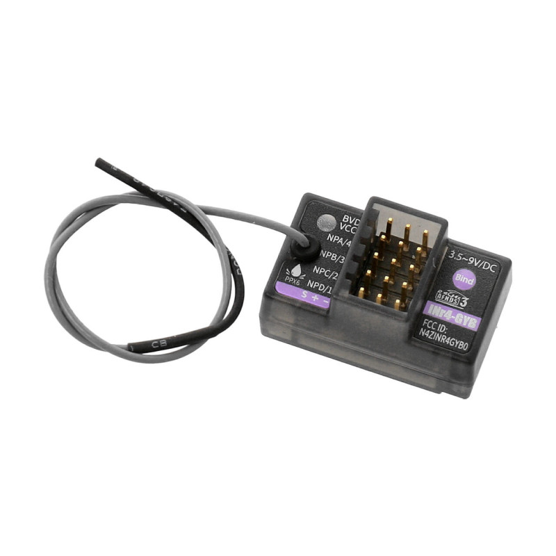 INR4-GYB AFHDS3 Receiver 4CH Gyro INR4-GYB AFHDS3 Receiver 4CH Gyro