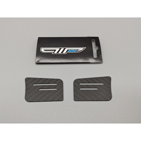 Sideplates Carbon TC235 Set 1mm (2 Pcs)