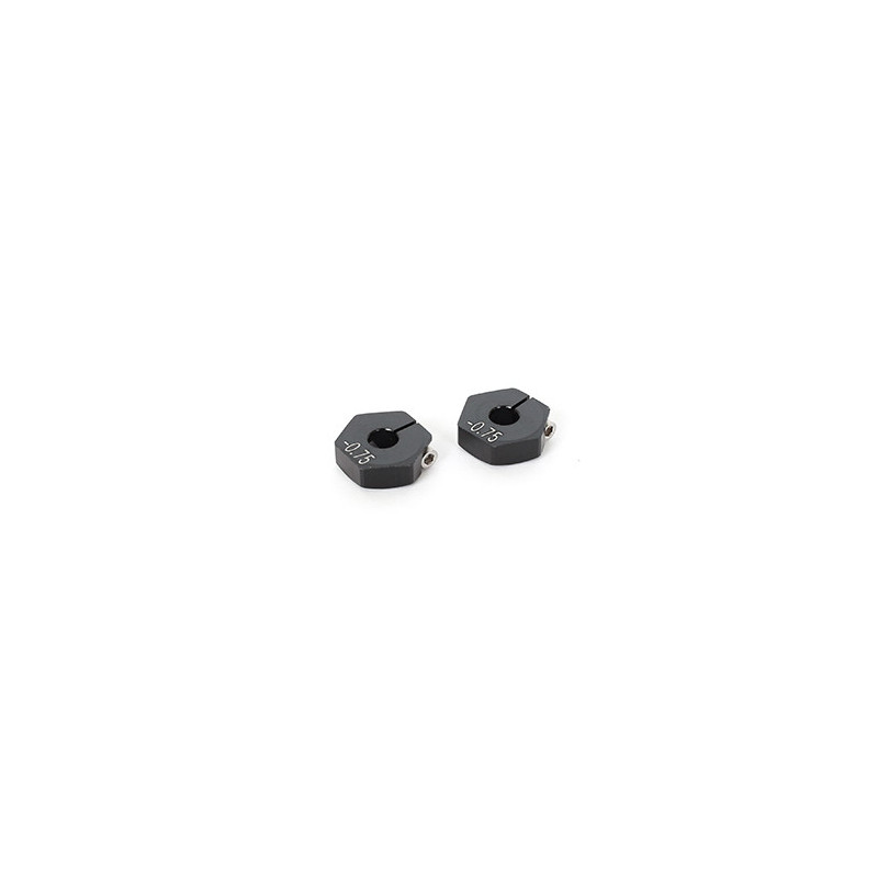Hex Wheel Hub Offset -0.75mm Alu (2pcs) Hex Wheel Hub Offset -0.75mm Alu (2pcs)
