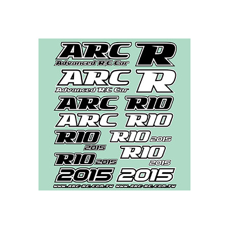 ARC R10 2015 Decal