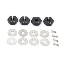 Hex Wheel Hub Offset -0.75mm Set with Shims