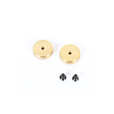 A10 Brass Weight Round Type 10g (2)